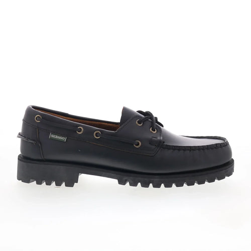 Sebago Ranger Moc Soft 76111PW-924 Mens Black Loafers & Slip Ons Boat Shoes