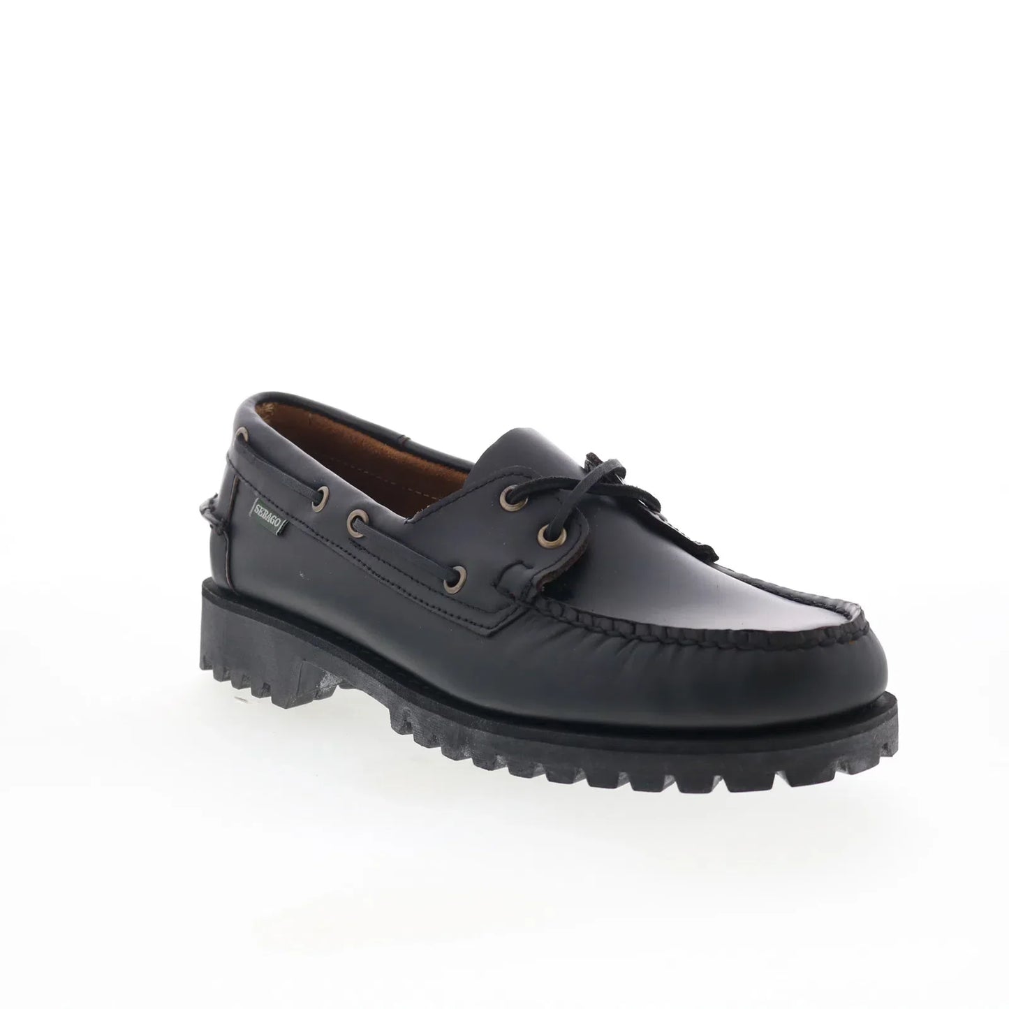 Sebago Ranger Moc Soft 76111PW-924 Mens Black Loafers & Slip Ons Boat Shoes