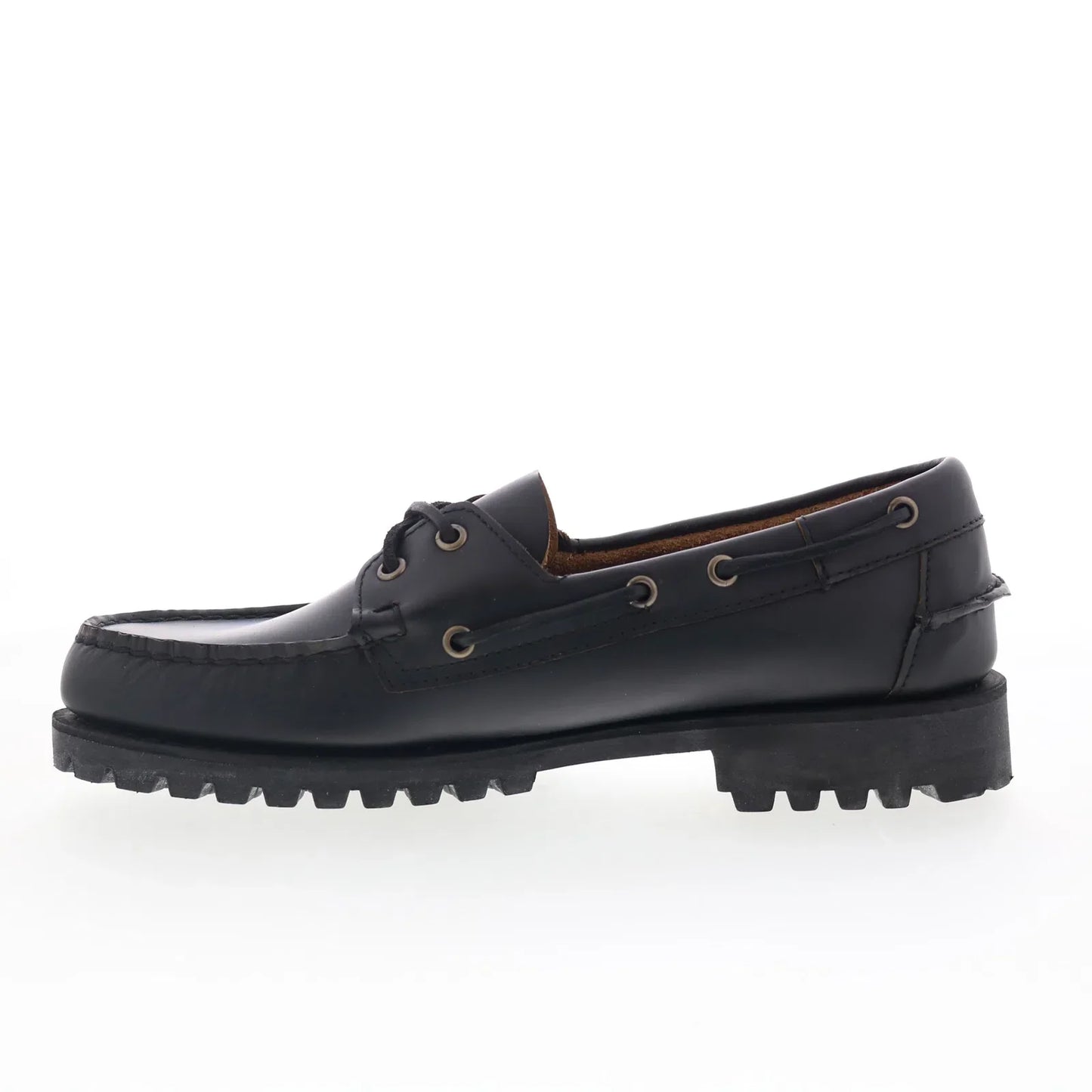 Sebago Ranger Moc Soft 76111PW-924 Mens Black Loafers & Slip Ons Boat Shoes