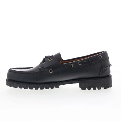 Sebago Ranger Moc Soft 76111PW-924 Mens Black Loafers & Slip Ons Boat Shoes