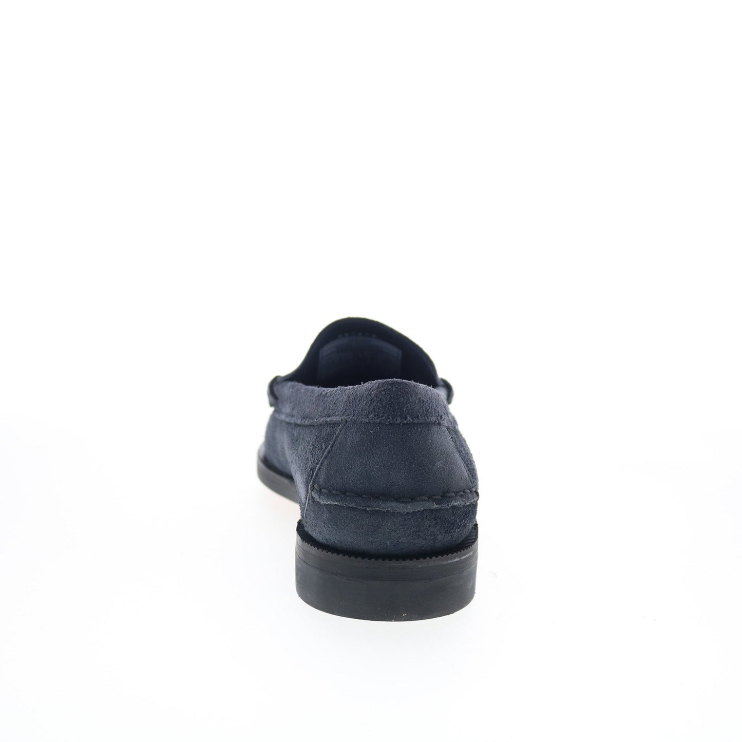 Sebago Classic Dan Flesh Out Mens Blue Suede Loafers & Slip Ons Penny Shoes