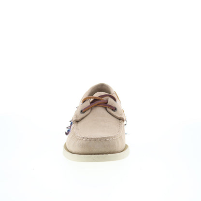 Sebago Portland Hanami 76115GW-WBL Mens Beige Loafers & Slip Ons Boat Shoes