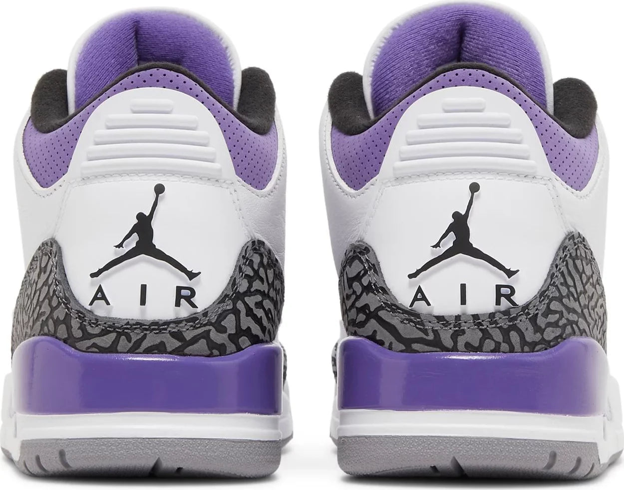 Nike Mens Air Jordan 3 Retro Sneakers - 'Dark Iris'