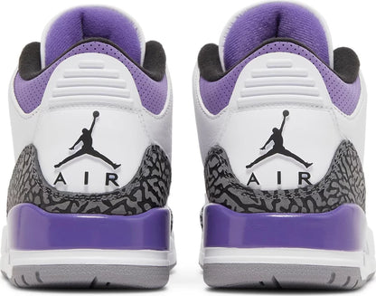 Nike Mens Air Jordan 3 Retro Sneakers - 'Dark Iris'