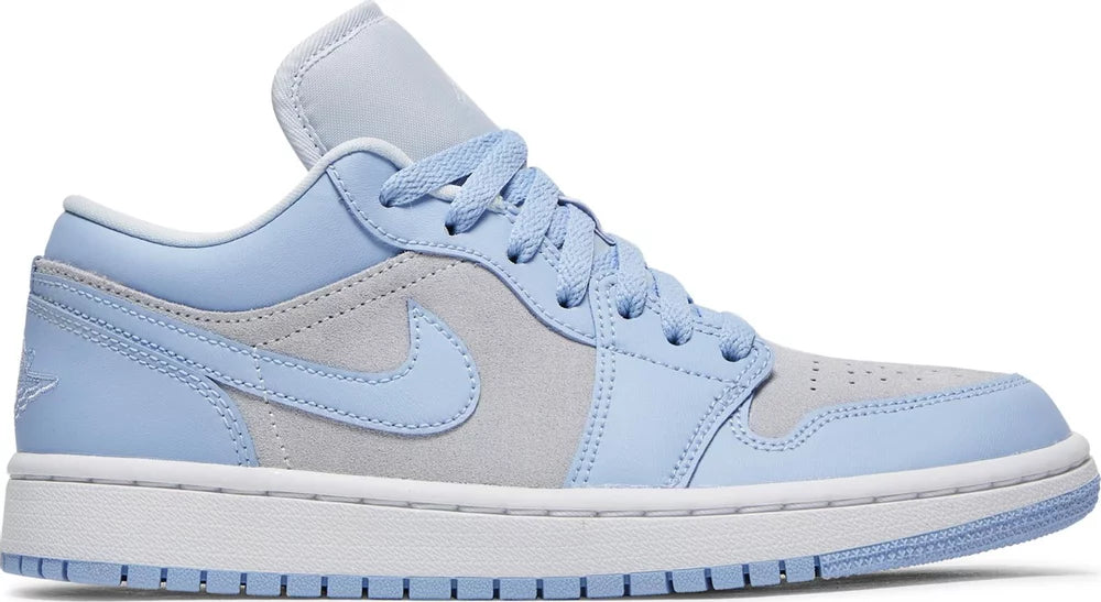 Nike Womens Air Jordan 1 Low Sneakers - 'University Blue'