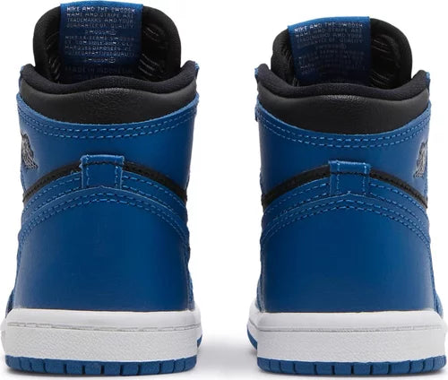 Nike Toddlers Air Jordan 1 Retro High OG Sneakers - 'Dark Marina Blue'