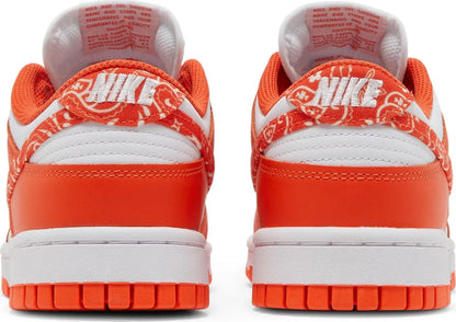 Nike Womens Dunk Low Sneakers - 'Orange Paisley'