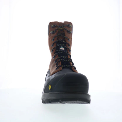 Terra 8" Gantry Nano Composite Toe FP WP ESR Mens Brown Wide Work Boots