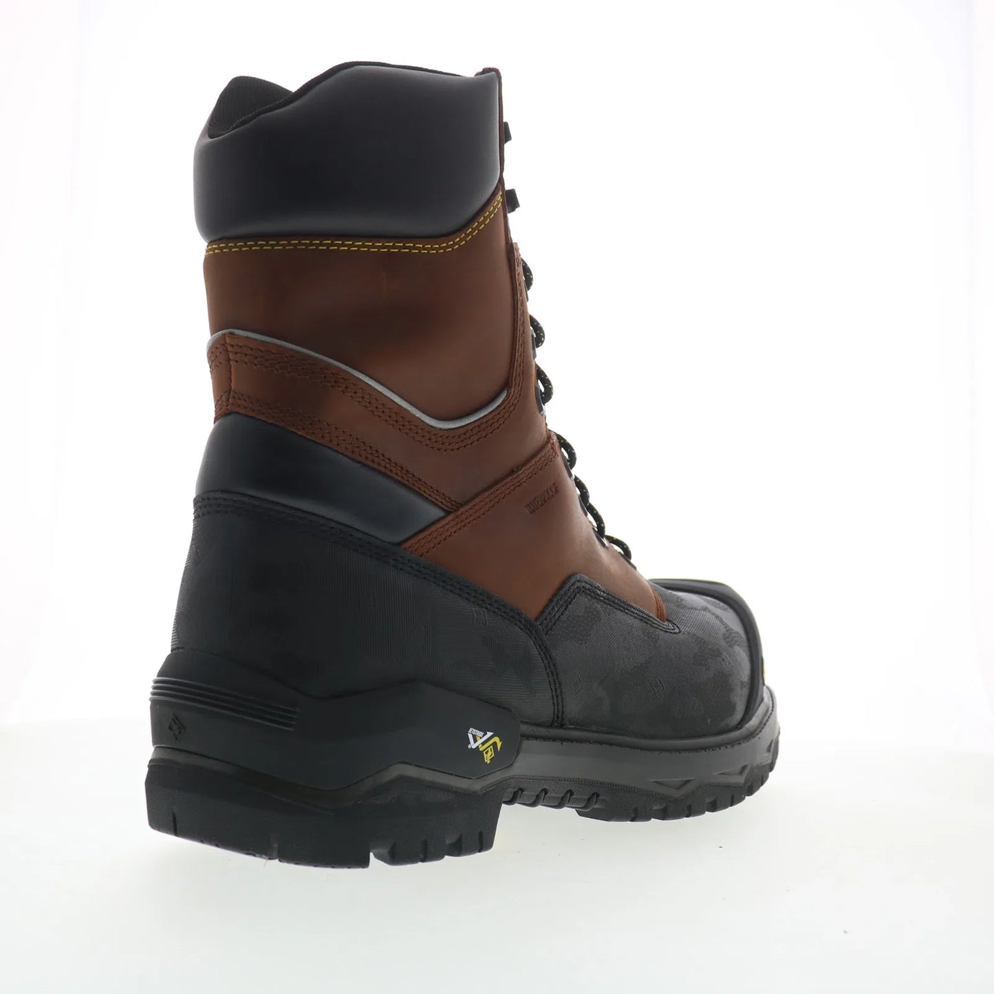 Terra 8" Gantry Nano Composite Toe FP WP ESR Mens Brown Wide Work Boots