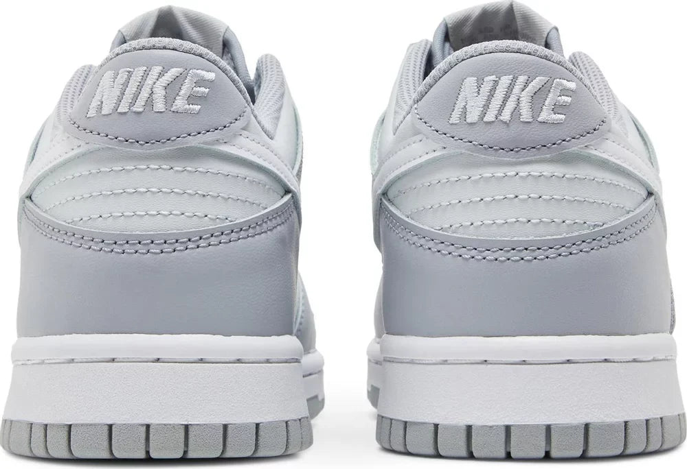 Nike Grade School Womens Dunk Low Sneakers - 'Pure Platinum Wolf Grey'