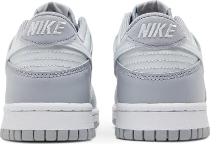 Nike Grade School Womens Dunk Low Sneakers - 'Pure Platinum Wolf Grey'