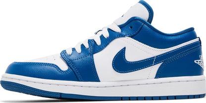 Nike Womens Air Jordan 1 Low Sneakers - 'Marina Blue'