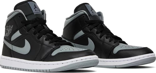 Nike Womens Air Jordan 1 Mid Sneakers - 'Shadow'