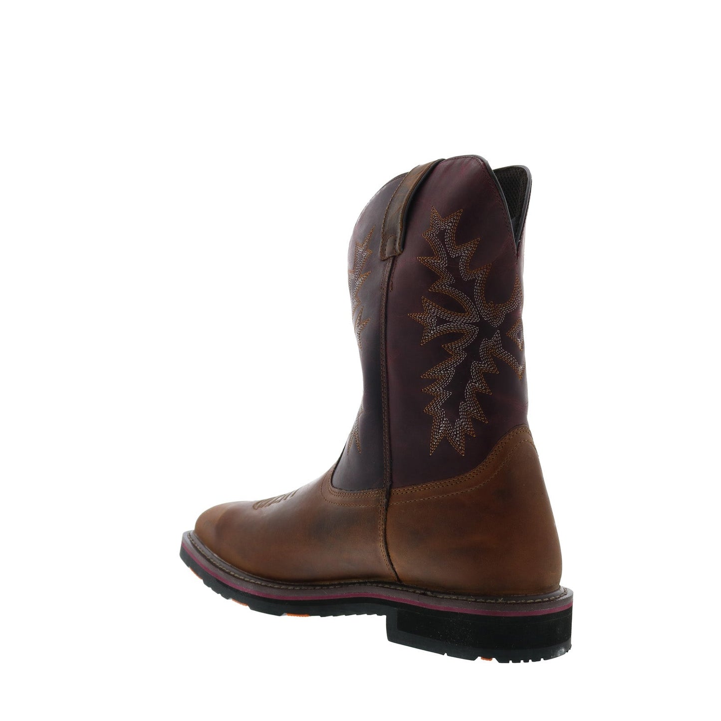 Hoss Hunch 92080 Mens Brown Leather Lace Up Work & Safety Boots