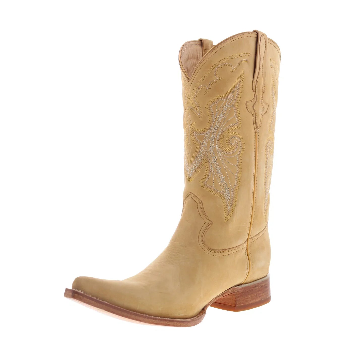 Los Altos Suede Boots XXX-Toe 956302 Mens Brown Wide Cowboy Western Boots