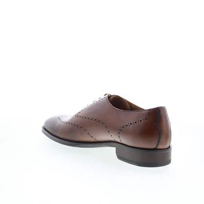 Pastori by Di Bianco Augustus Mens Brown Oxfords Wingtip & Brogue Shoes