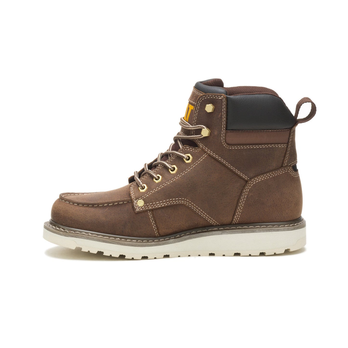 Caterpillar Calibrate P51074 Mens Brown Leather Lace Up Work & Safety Boots