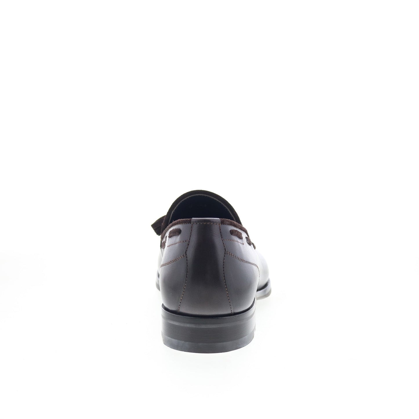 Di Bianco Cercola Mens Brown Leather Slip On Loafers & Slip Ons Casual Shoes