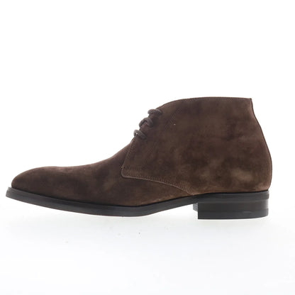 Pastori by Di Bianco Crixis Mens Brown Suede Lace Up Chukkas Boots