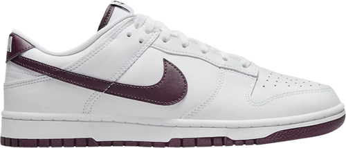 Nike Mens Dunk Low Sneakers - 'White Night Maroon'