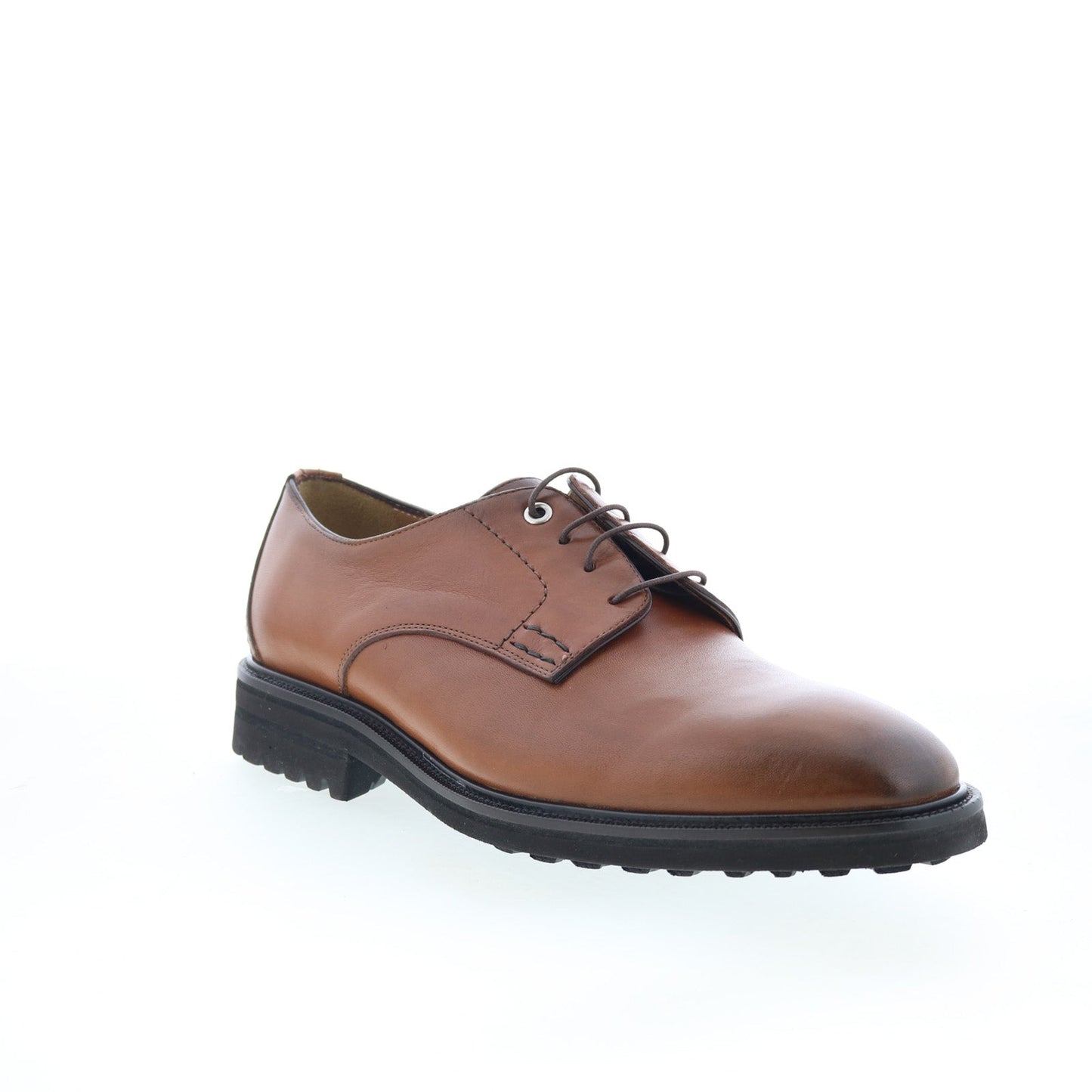 Pastori by Di Bianco Derby Liscio Mens Brown Oxfords & Lace Ups Casual Shoes