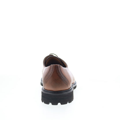 Pastori by Di Bianco Derby Liscio Mens Brown Oxfords & Lace Ups Casual Shoes