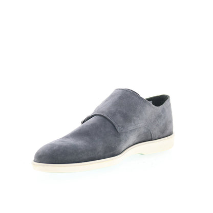 Pastori by Di Bianco Double Monk Mens Gray Loafers & Slip Ons Casual Shoes