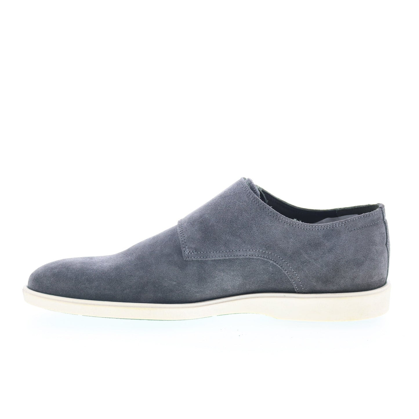 Pastori by Di Bianco Double Monk Mens Gray Loafers & Slip Ons Casual Shoes