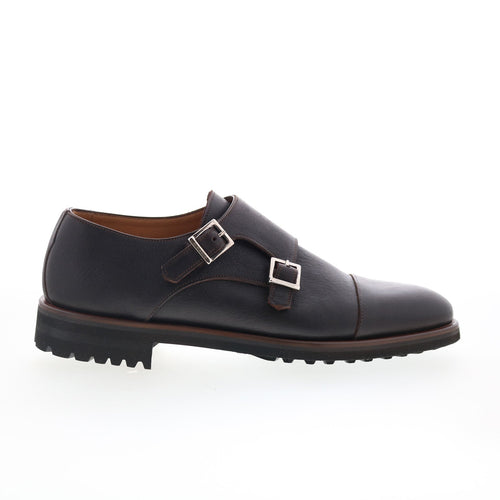 Di Bianco GBF406 Mens Brown Leather Loafers & Slip Ons Casual Shoes