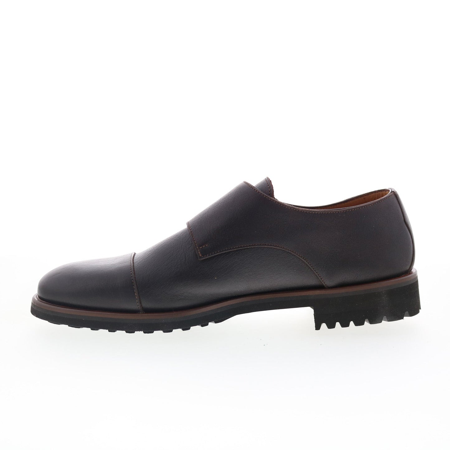 Di Bianco GBF406 Mens Brown Leather Loafers & Slip Ons Casual Shoes