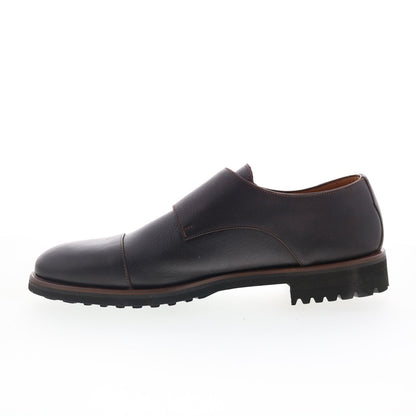 Di Bianco GBF406 Mens Brown Leather Loafers & Slip Ons Casual Shoes