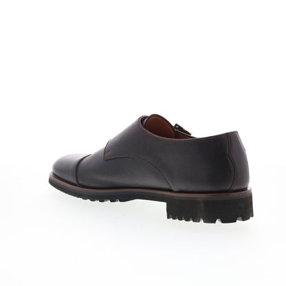 Di Bianco GBF406 Mens Brown Leather Loafers & Slip Ons Casual Shoes