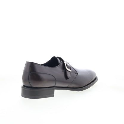 Di Bianco Garibaldi Mens Black Leather Loafers & Slip Ons Casual Shoes