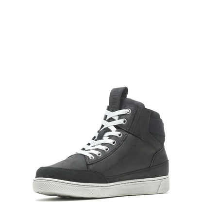 Harley-Davidson Bauman DE D50002 Mens Black Leather Lifestyle Sneakers Shoes