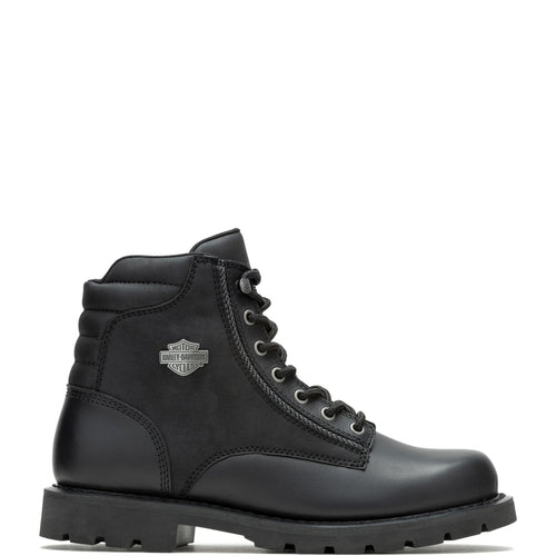 Harley-Davidson Clarkson D93862 Mens Black Leather Motorcycle Boots