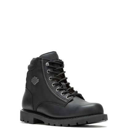 Harley-Davidson Clarkson D93862 Mens Black Leather Motorcycle Boots