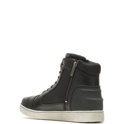 Harley-Davidson Gilmore D96177 Mens Black Leather Lifestyle Sneakers Shoes