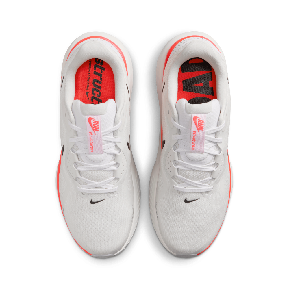 Structure 26 Men's :White | Bright Crimson