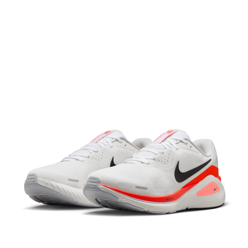 Structure 26 Men's :White | Bright Crimson