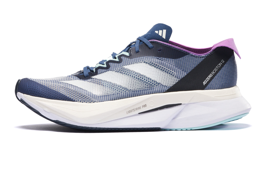 Adizero Boston 12 Women's :Preloved Ink | Zero Metalic