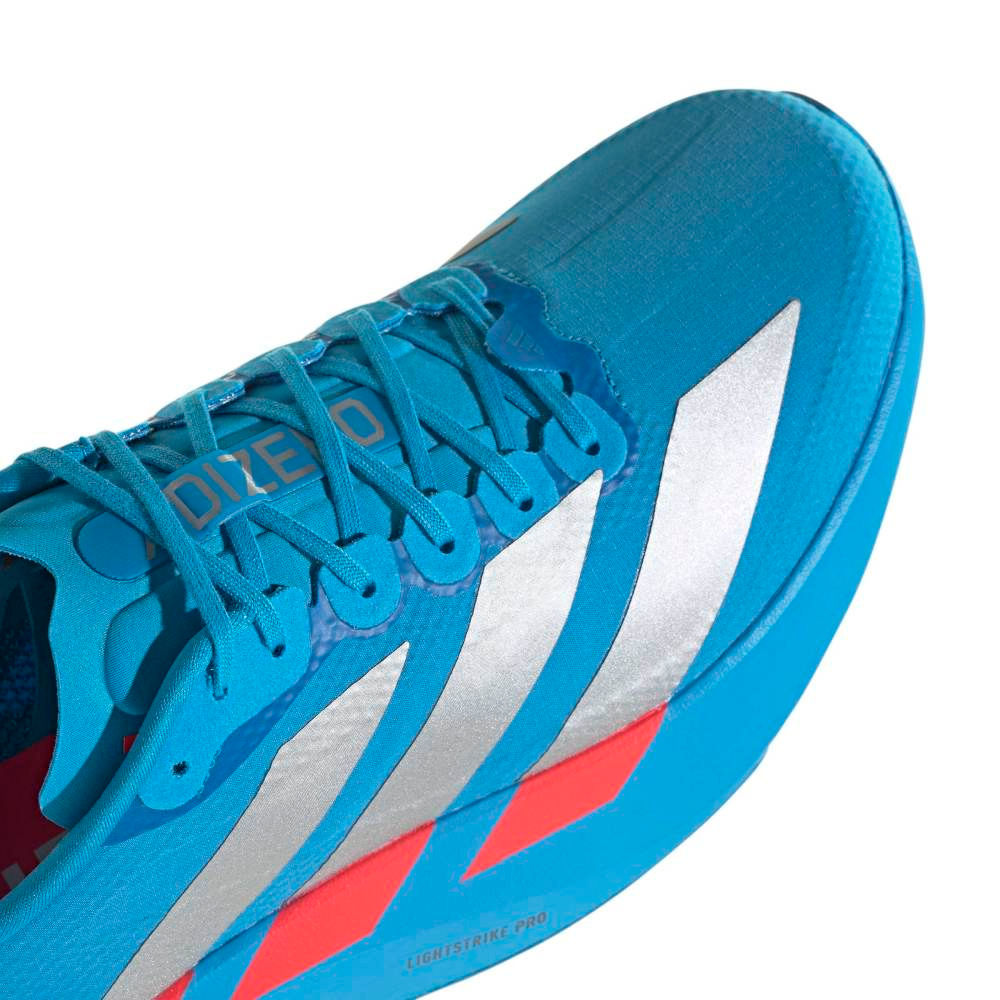 Adizero Evo SL Woven Men's :Solar Blue | Silver Metallic