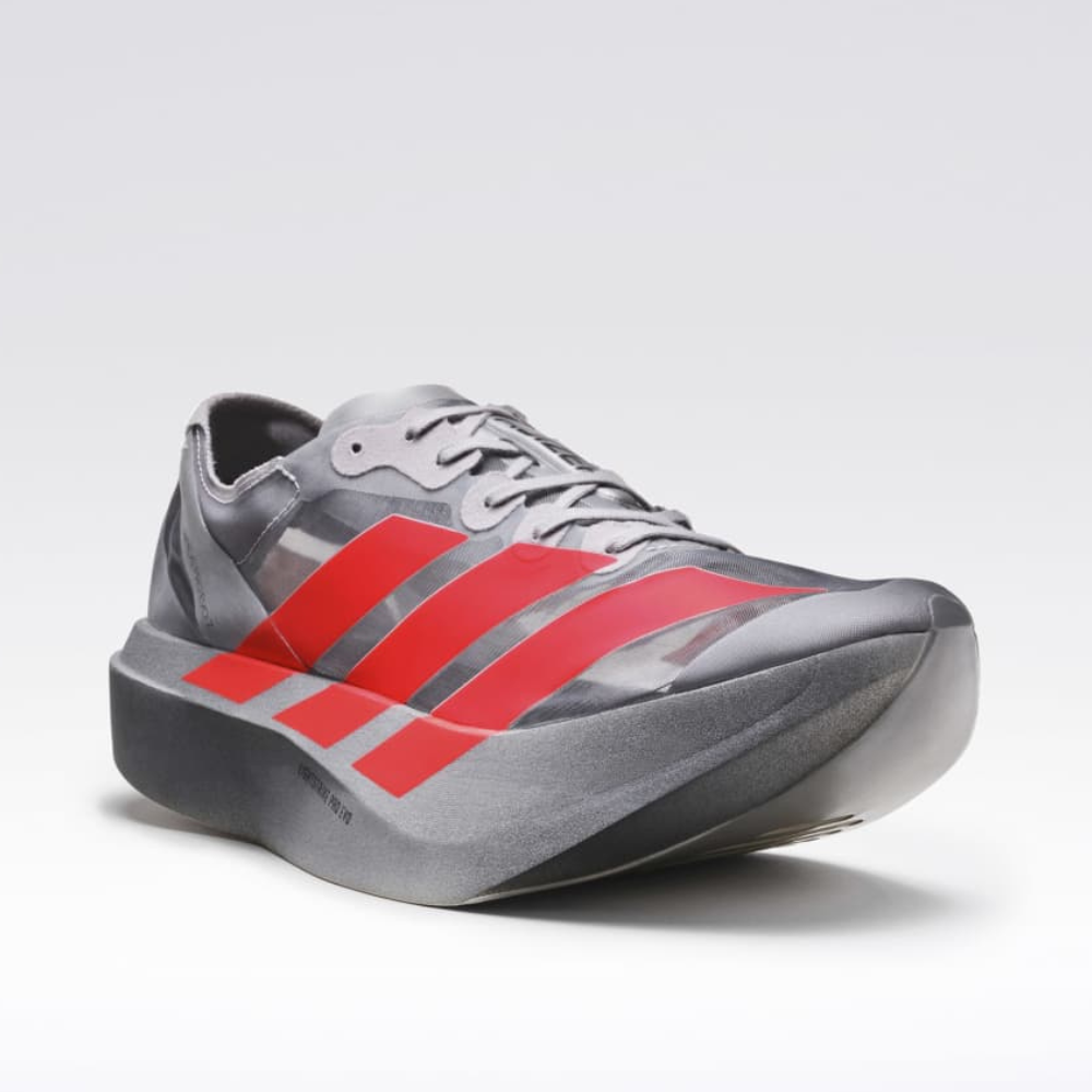 Adizero Adios Pro Evo 2 :Silver Metallic | Lucid Red