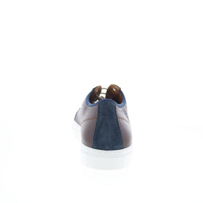 Pastori by Di Bianco Julius Mens Brown Leather Lifestyle Sneakers Shoes