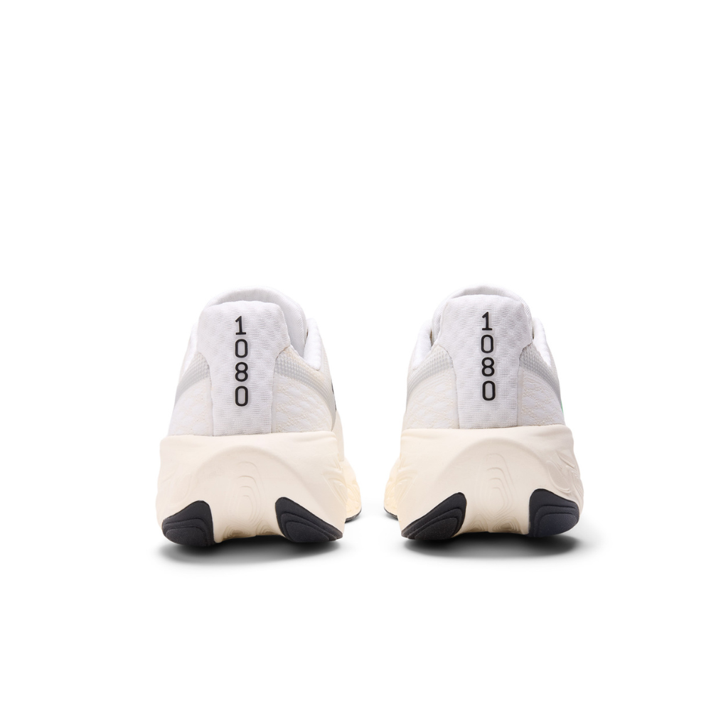 Fresh Foam X 1080 v14 (D) Men's :White | Lime Leaf