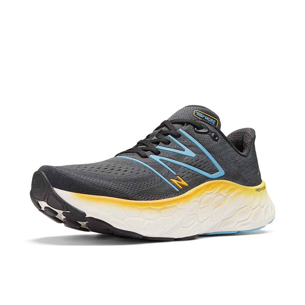 Fresh Foam X More v4 (D) Men's :Black | Coastal Blue