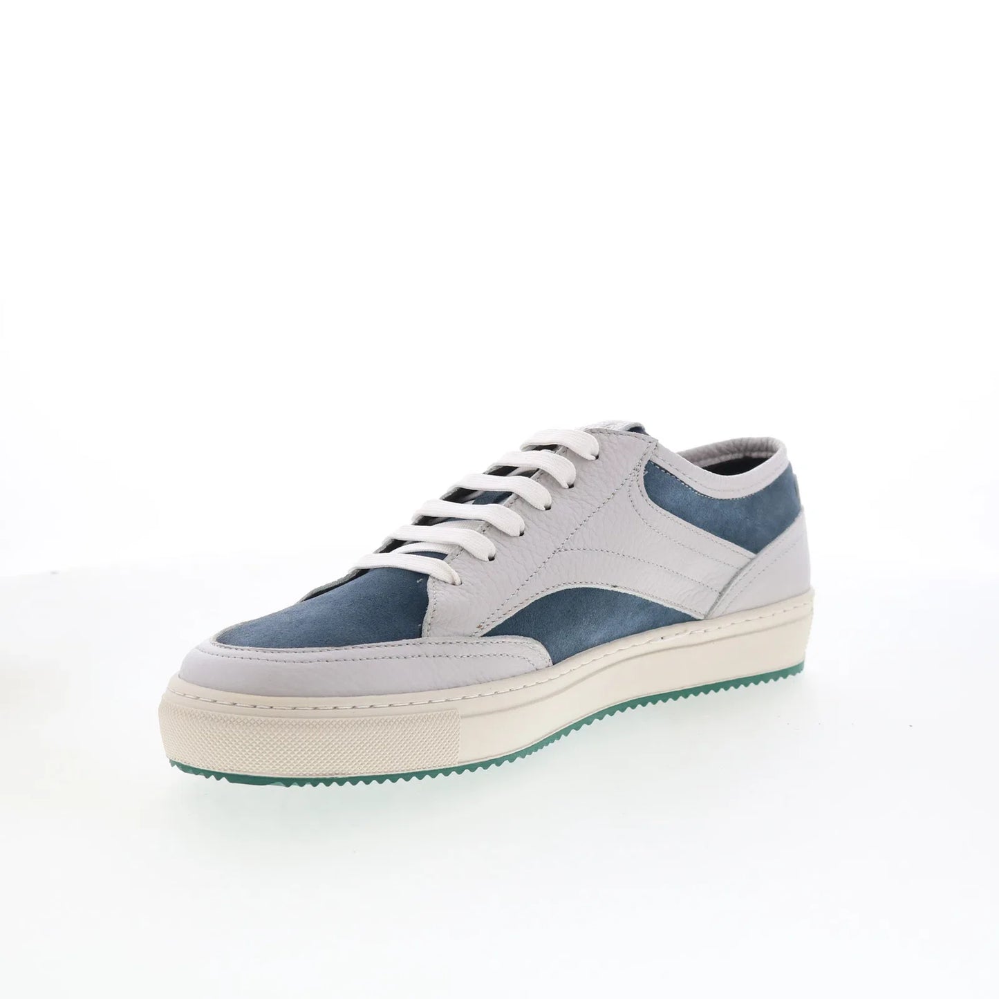 Pastori by Di Bianco Otho Mens Gray Leather Lace Up Lifestyle Sneakers Shoes