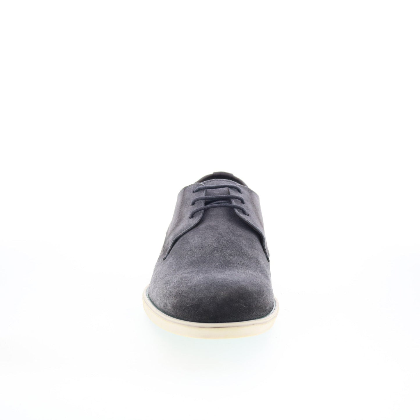 Pastori by Di Bianco Publius Mens Gray Suede Oxfords & Lace Ups Casual Shoes