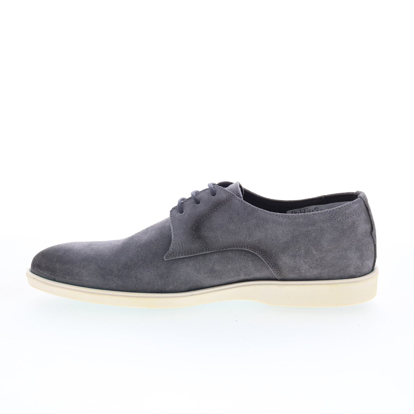 Pastori by Di Bianco Publius Mens Gray Suede Oxfords & Lace Ups Casual Shoes