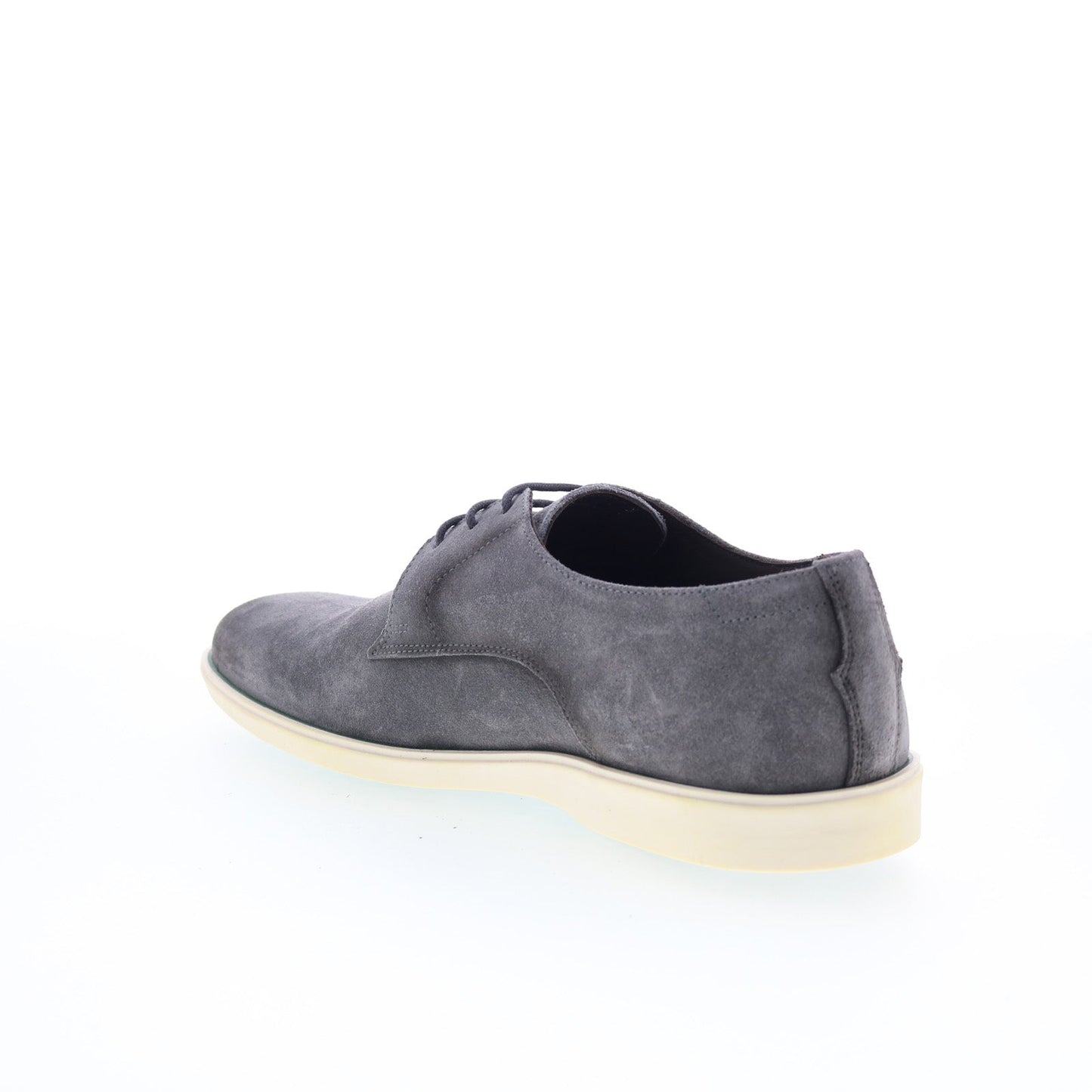 Pastori by Di Bianco Publius Mens Gray Suede Oxfords & Lace Ups Casual Shoes