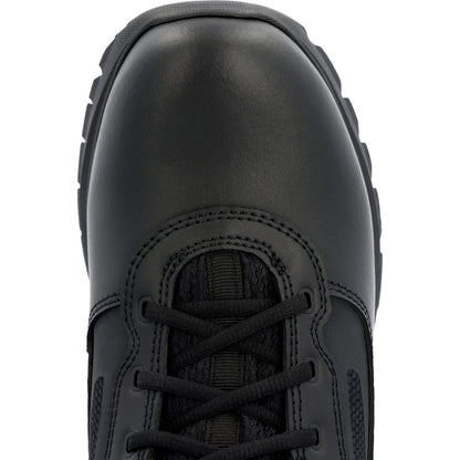 Rocky Cadet Side Zip 6" RKD0104 Mens Black Leather Lace Up Tactical Boots